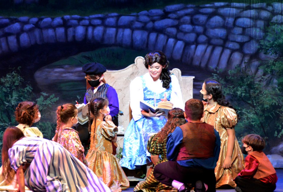 This tale as old as time is a great first theater experience for little theatergoers. Photo courtesy of the Encore Theatre Group