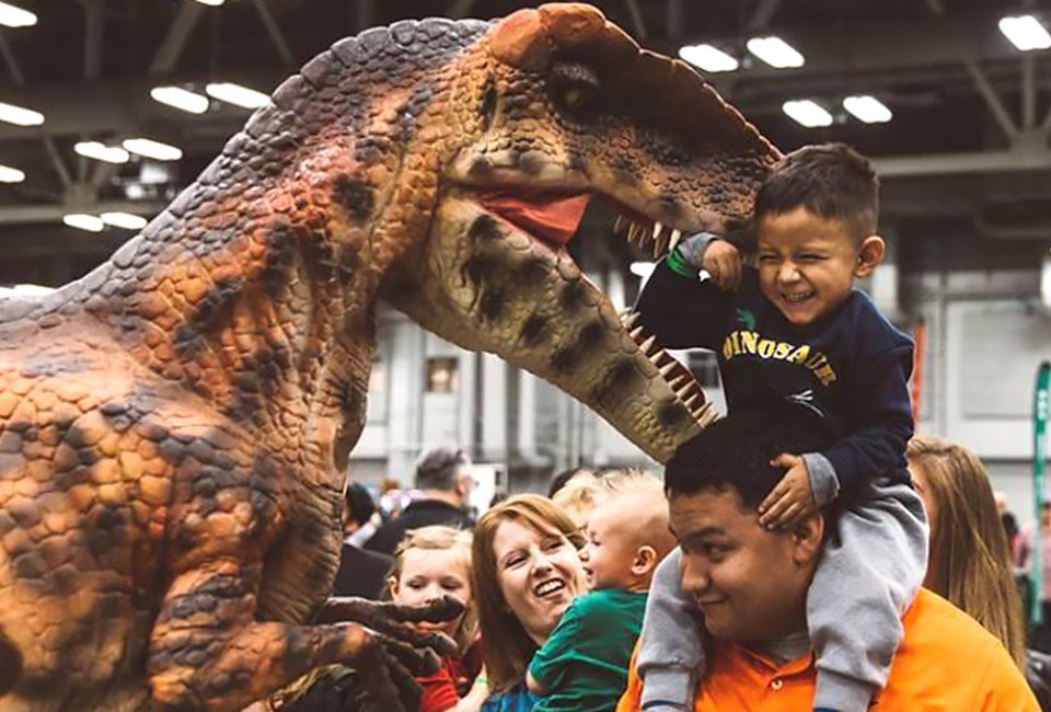 Jurassic Quest is coming to Navy Pier. Photo courtesy of Jurassic Quest
