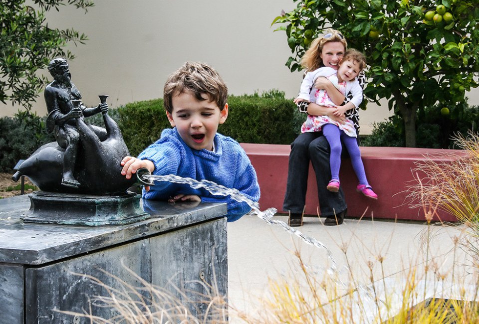 Enjoy Mother's Day at the Getty Villa. Photo courtesy of Mommy Poppins