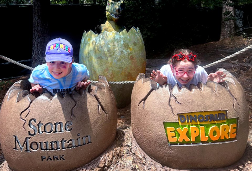 Stone Mountain Park is one of the most visited attractions in Atlanta for a reason -- it's fun! Photo by author