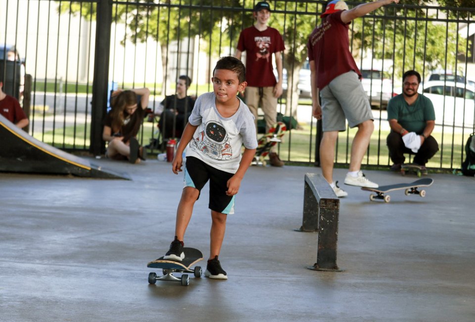 City Park Skate Park near Houston. Photo courtesy of the Sugarland Texas Govt.