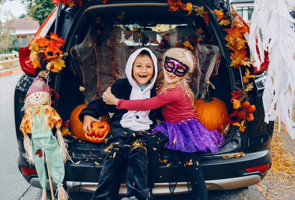 Trunk-or-treats are a fun way to celebrate Halloween all month long.