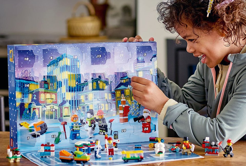 Build the excitement as the festive celebrations approach! Photo courtesy of Lego