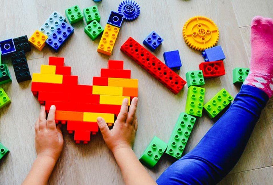 Join the LEGO Construction Crew at Olney Library. Photo courtesy of the Milton Keynes City Council