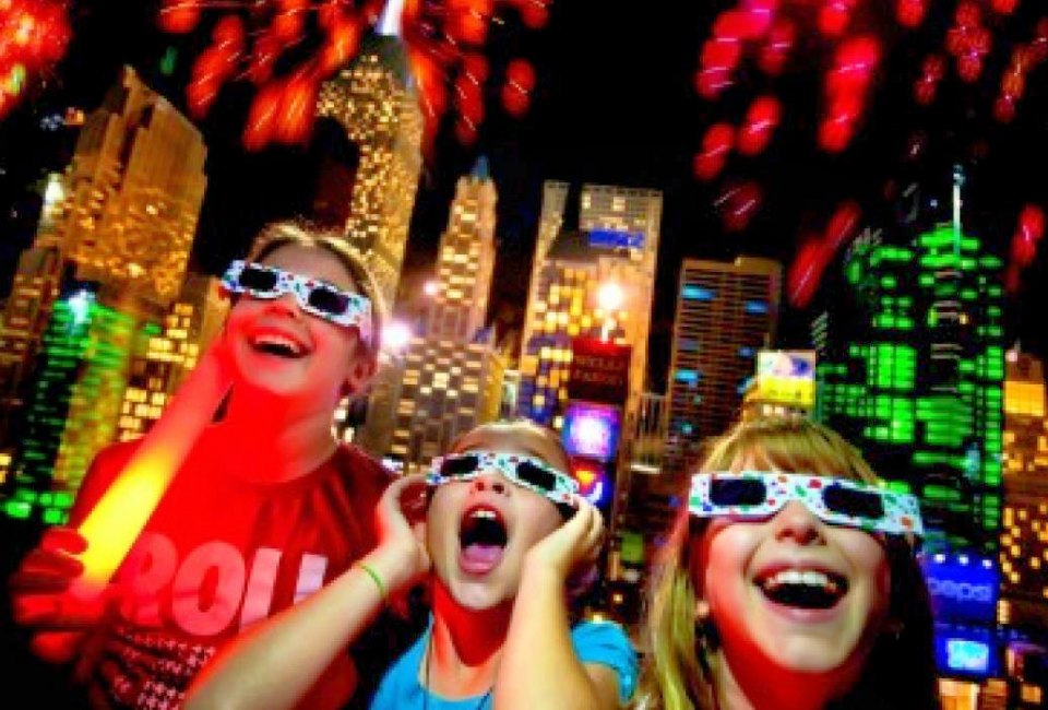 Legoland Florida puts on an amazing New Year's Eve event, with an early fireworks display! Photo courtesy Visit Florida