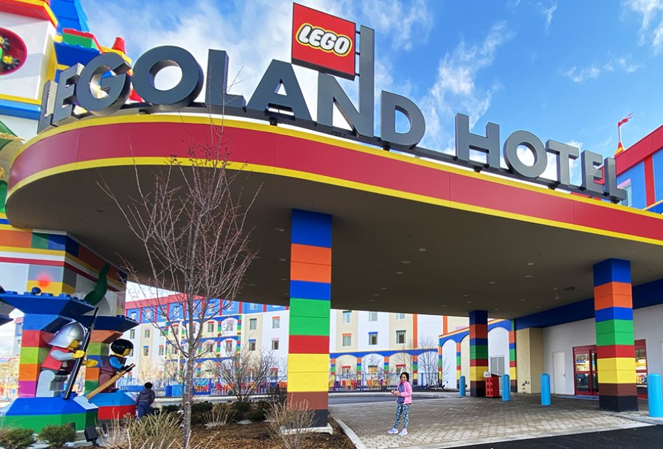 It's kid-friendly fun at first sight when you visit the Legoland New York Hotel, just steps away from the theme park.