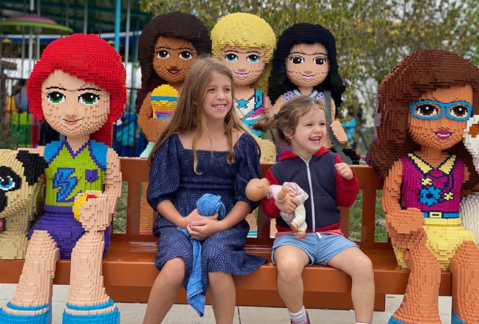 Hang out Lego friends at Legoland New York. Photo by Rose Gordon Sala