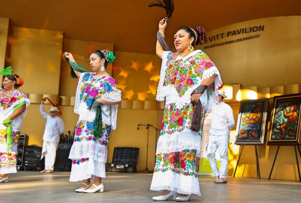 LevittLA Concert Series in MacArthur Park hosts musicians from LA and around the world. Photo courtesy of Levitt Foundation