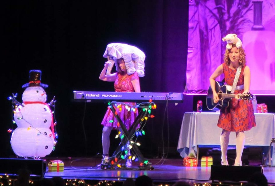 Laurie Berkner performs her holiday hits at the Paramount in Huntington this month. Photo courtesy of Laurie Berkner