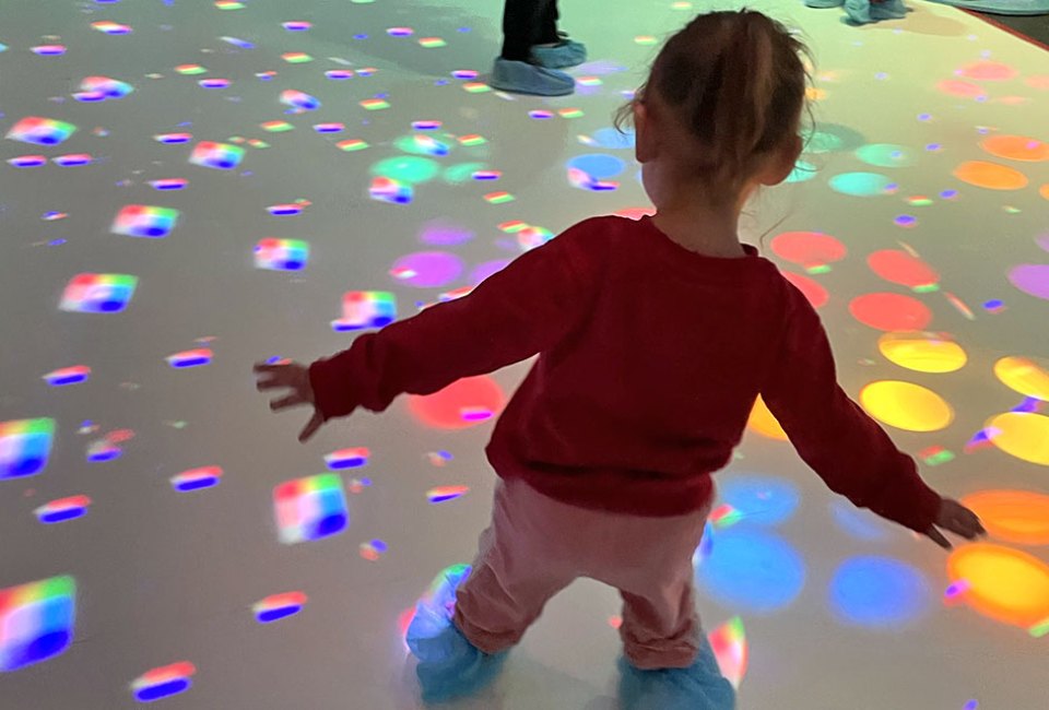 Best of December: 18 Top Things To Do on Long Island with Kids Slip on your “sock skates” and take a spin on the Long Island Children's Museum's indoor rink. Photo by Gina Massaro