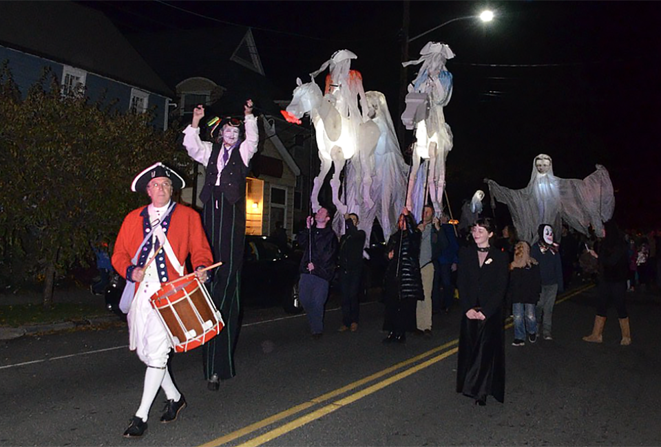 Raynham Hall Museum presents Oyster Bay’s Annual Halloween Parade. Dress up in costume and bring your little ghosts and goblins for parade through town. Photo courtesy of the museum 