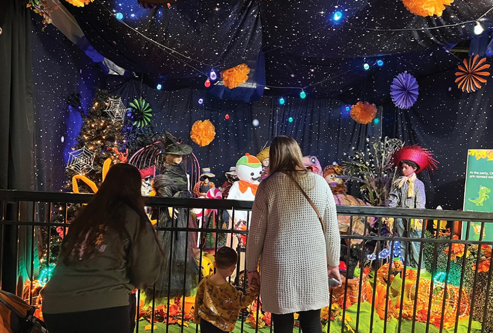 Get your pumpkins, meet Otto the Ghost, and enjoy the fall festivities at Hicks Nurseries. Photo courtesy of Hicks