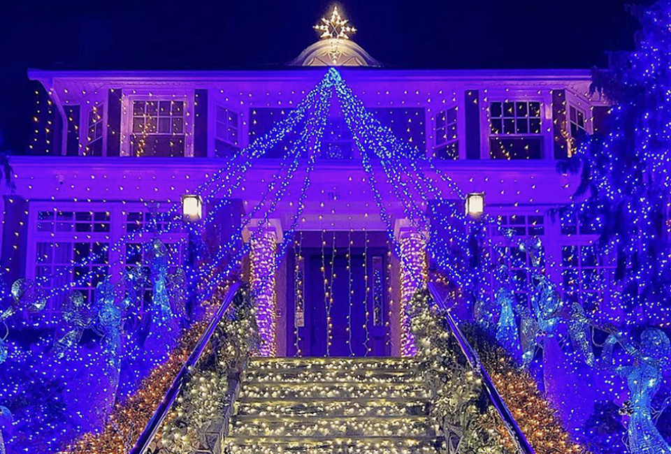 See the extraordinary Christmas lights and decorations in Dyker Heights, Brooklyn. Photo courtesy of Dyker Heights Christmas Lights