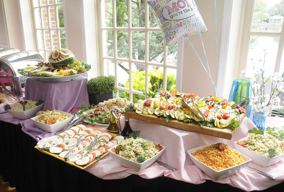 Enjoy a Mother's Day brunch buffet at Coral House in Baldwin.