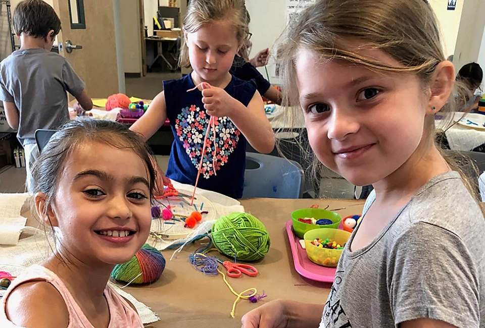 Drop into a summer art lab at the Nassau County Museum of Art. Photo courtesy of the museum