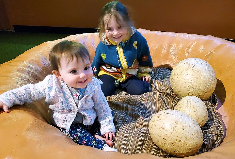 Dinosaur Daze, Egg Hunts, and More Things To Do on Long Island this Weekend Dig into Garvies Point Museum's Dinosaur Daze this weekend. Photo courtesy of the museum