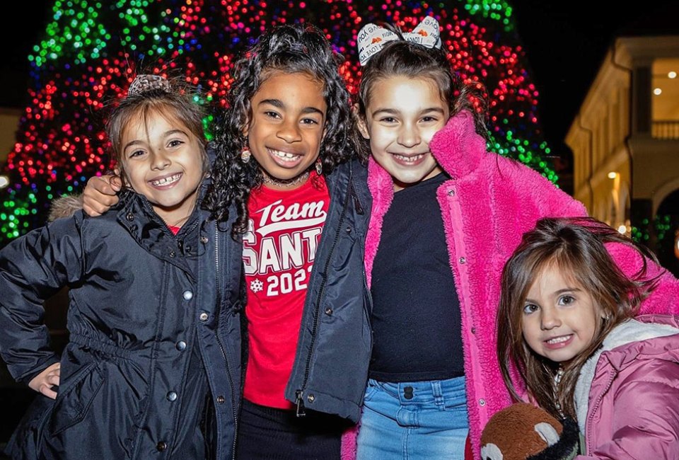 Veterans Day Weekend 2024 on Long Island: Best Things To Do with Kids Ring in the season at the holiday festival and tree lighting at Tanger Outlets in Deer Park. Photo courtesy of Tanger Outlets