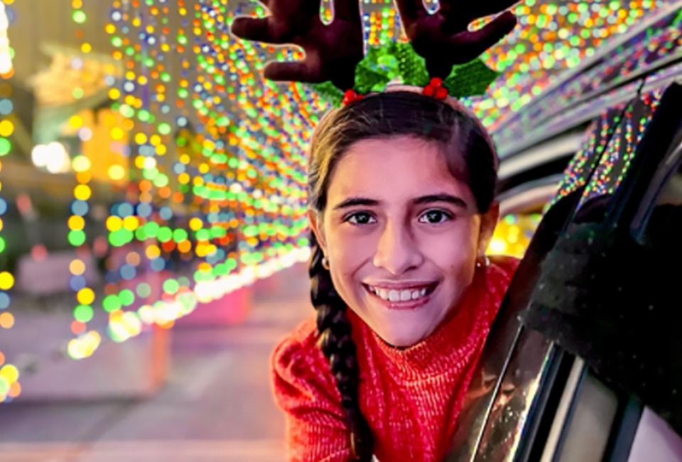 Fill your holiday break with smiles and bright lights at Magic of Lights Jones Beach. Photo courtesy of Magic of Lights