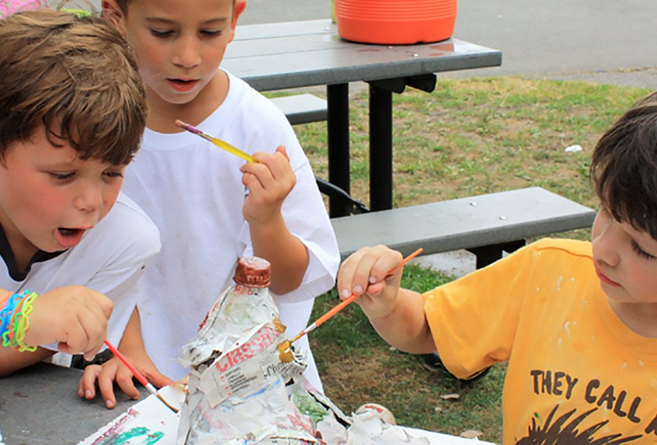Make volcanos and get creative withe science summer camp at The Center for Science, Teaching and Learning.  Photo courtesy of the canter