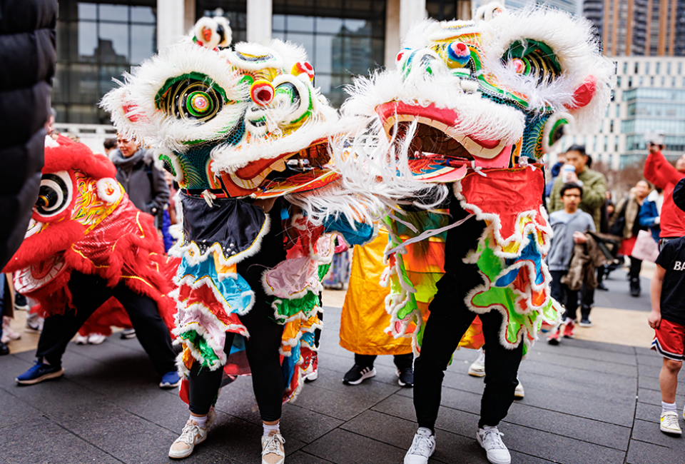 Ring the Year of the Snake at Lincoln Center with a daylong celebration on Josie Robertson Plaza. Photo by Sachyn Mital