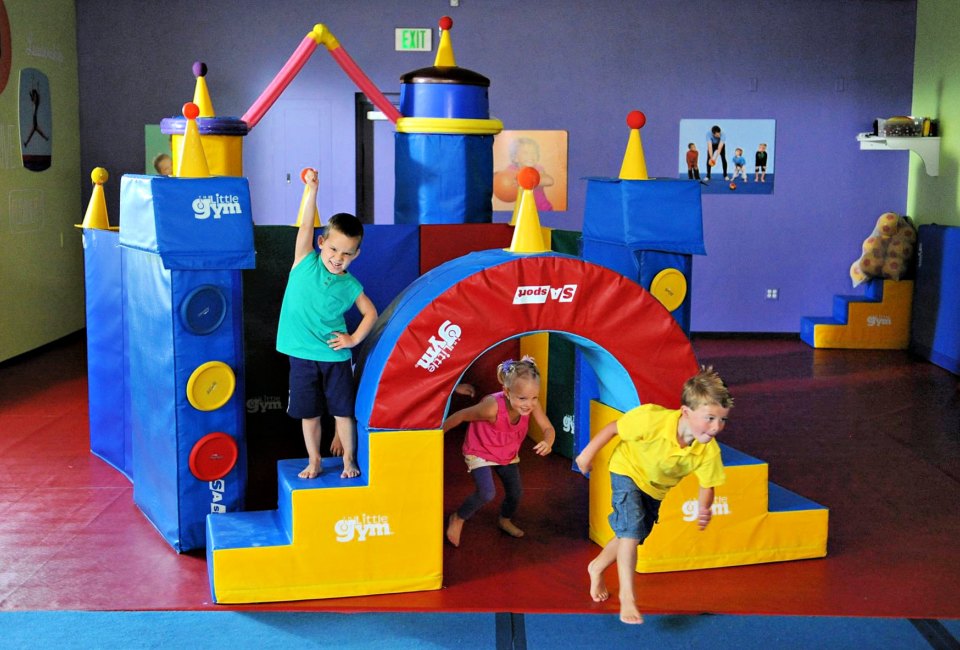 Friday night can be fun for kids and grownups! Photo courtesy of Little Gym Boston