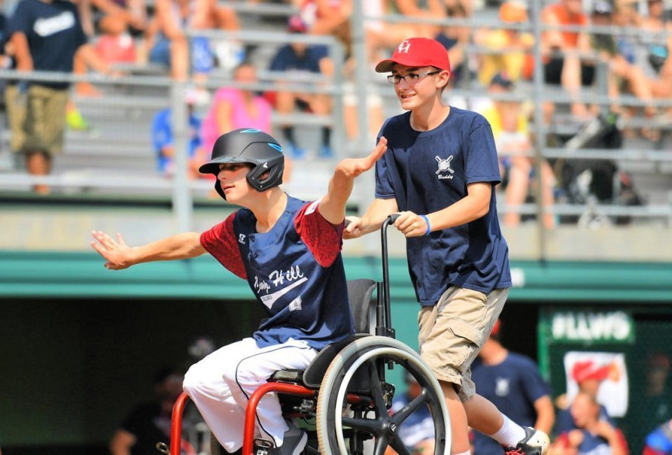 Little League's Challenger Division. Photo courtesy of Little League Baseball and Softball
