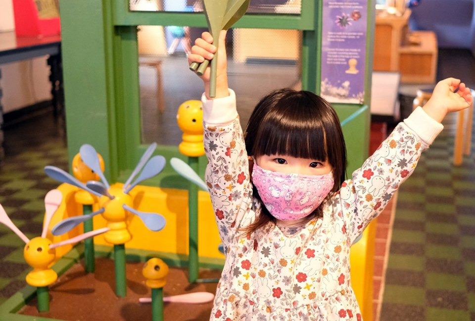 Score a free pass to the Long Island Children's Museum with your library card. Photo courtesy of LICM