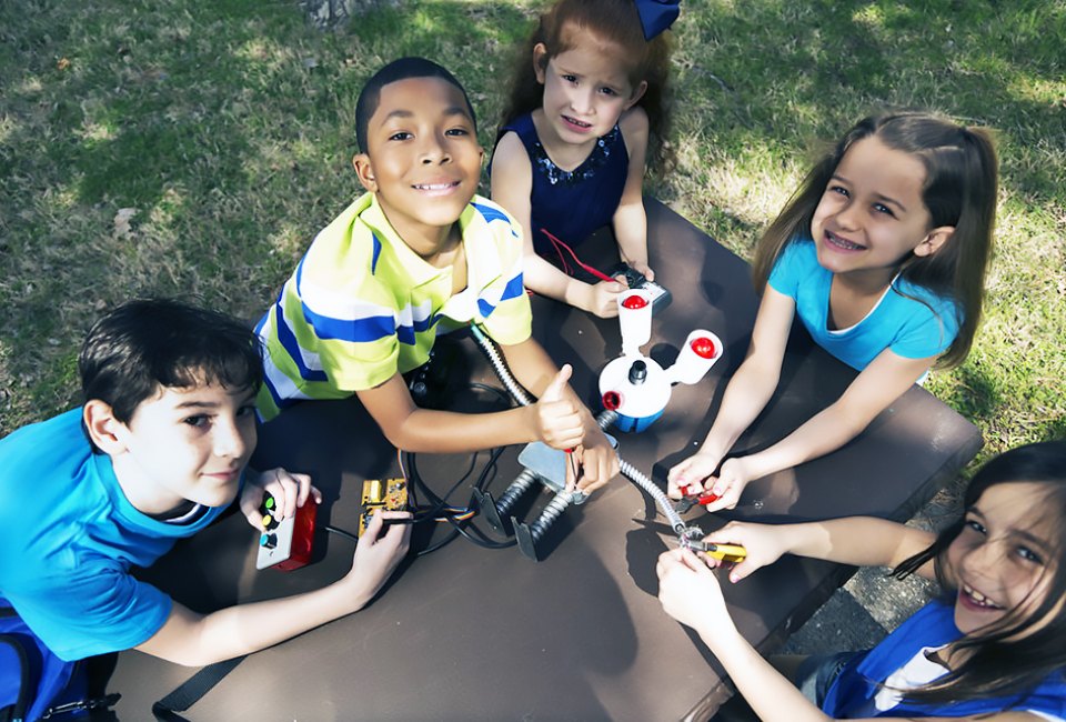 Tap into your child's creativity at the Long Island Science Center's maker space. Photo courtesy of  LISC