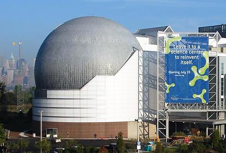 The Liberty Science Center will reopen to the public September 5, 2020.