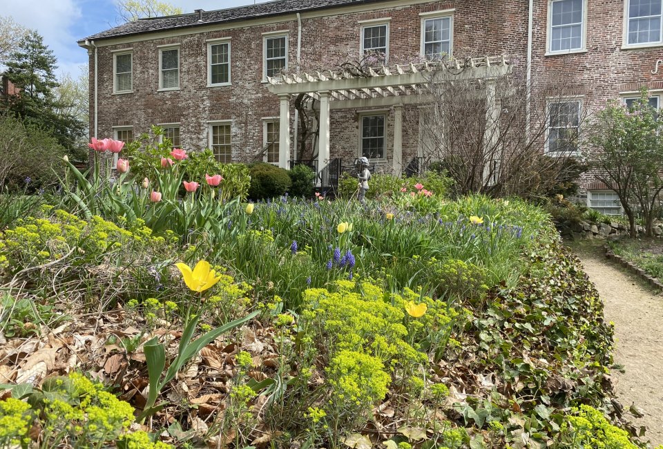 Celebrate National Public Gardens Day at Macculloch Hall's historic garden. Photo courtesy of the museum