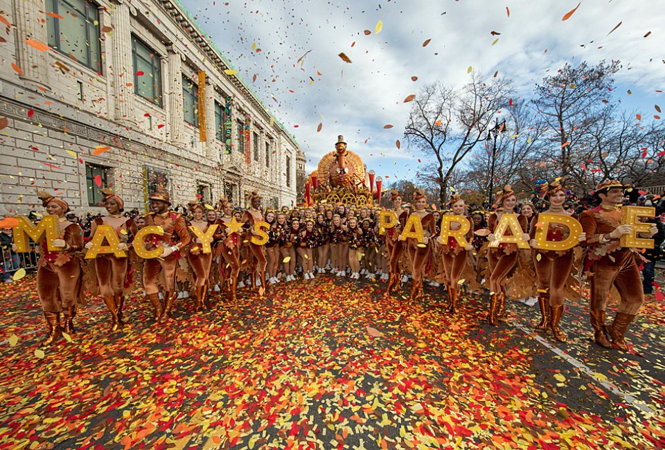 Confetti, characters, Tom Turkey, and more return to city streets this Thanksgiving with the Macy's Thanksgiving Day Parade. Photo courtesy of Macy's