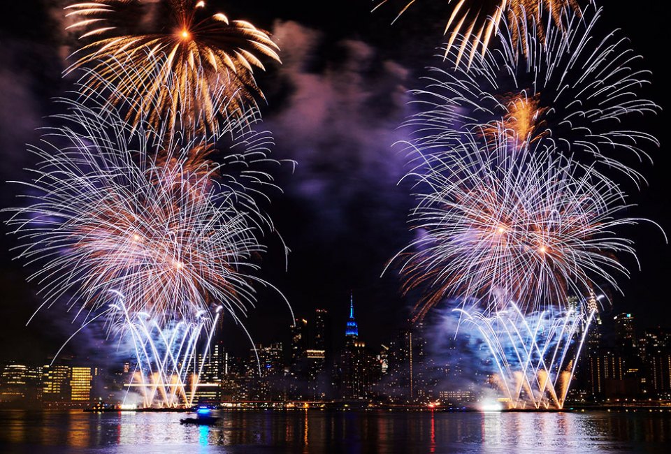 The nation’s largest Independence Day celebration takes place live in New York City during the Macy's 4th of July fireworks display. Photo by Kent Miller/courtesy of Macy's