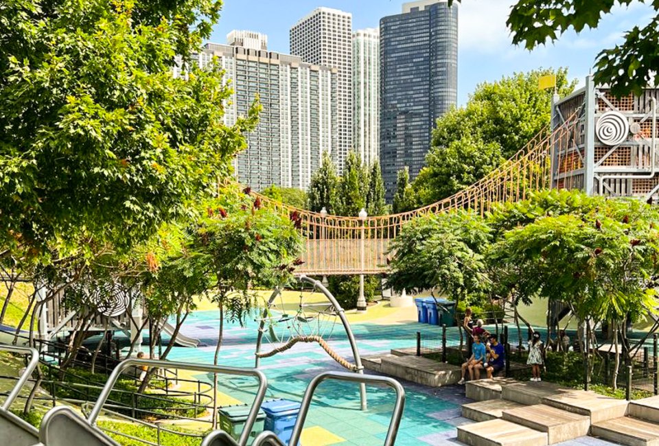 Best Playgrounds in Chicago: Destination Play Zones Worth the Trip Photo courtesy of the Maggie Daley Park Facebook page