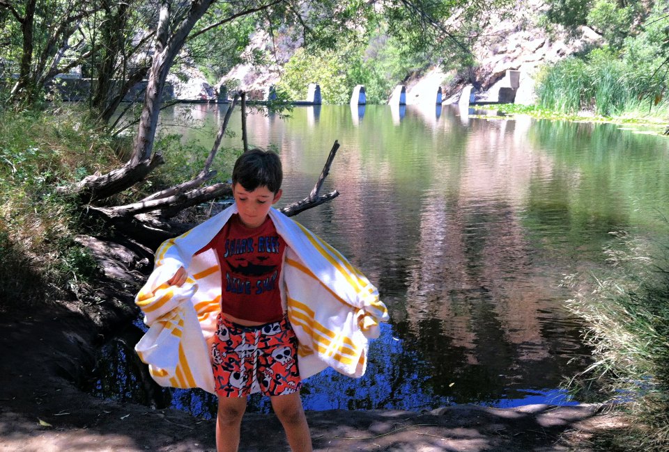Go swimming at Malibu Creek State Park. Photo by Meghan Rose