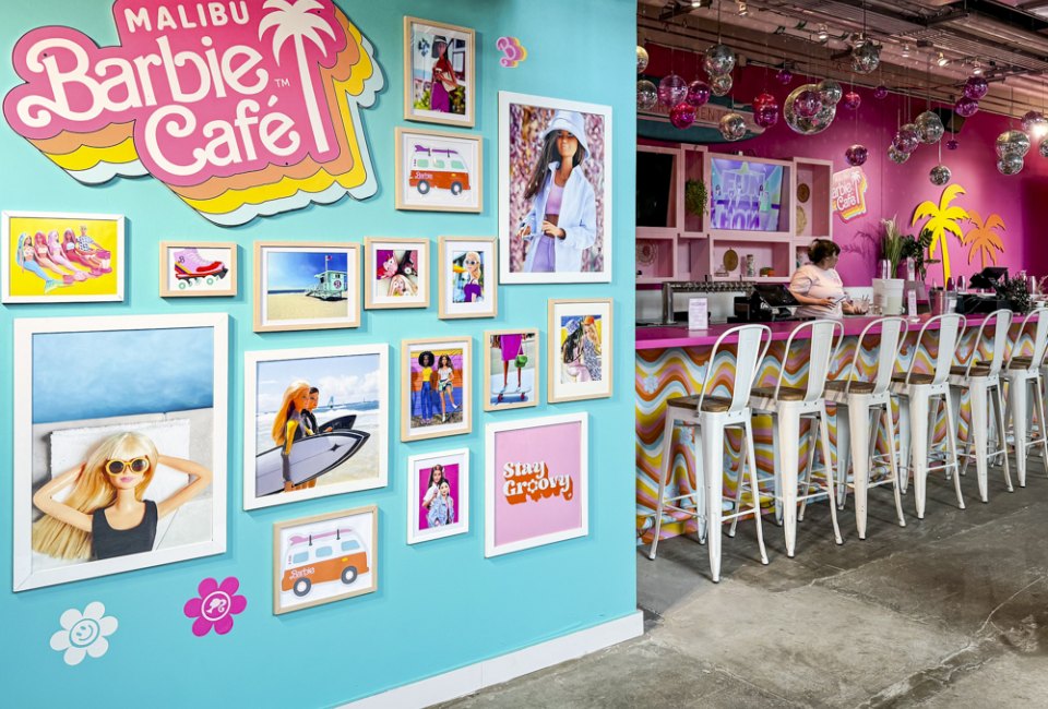 Malibu Barbie Café in Houston. Photo by Nan Ross