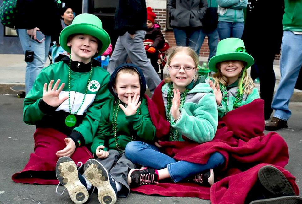 The annual Sound Shore St. Patrick's Day Parade marches through Mamaroneck on Sunday.