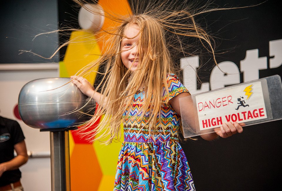 Spend the day immersed in science at the Maryland Science Center. Photo courtesy the museum