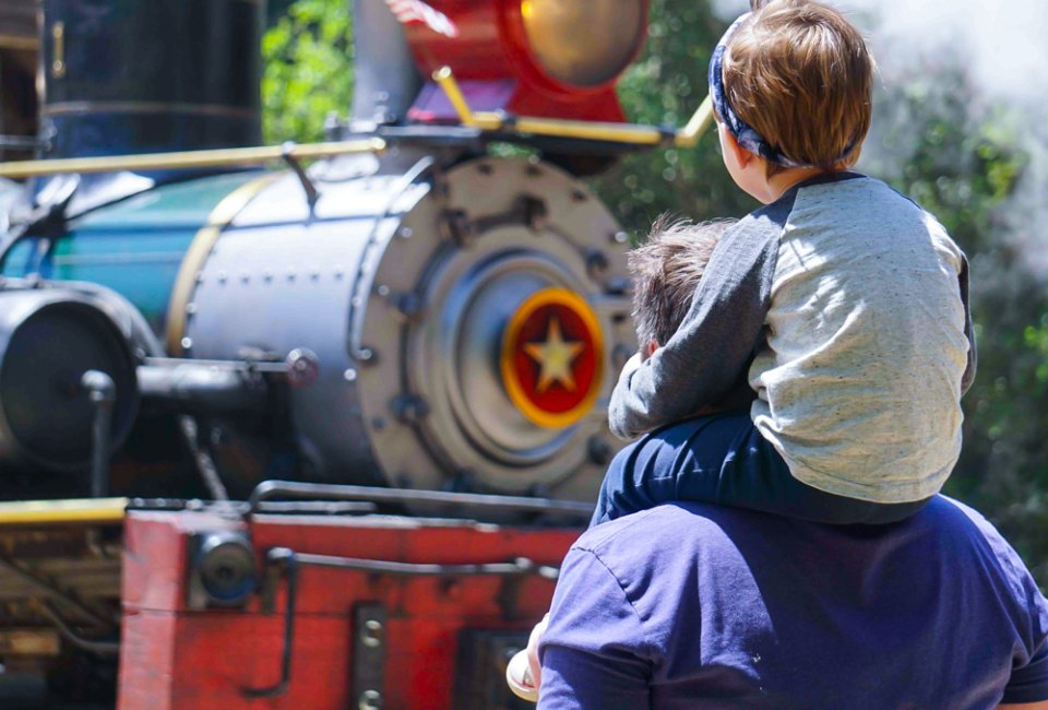 Honor veterans with a Memorial Day celebration at Roaring Camp. Photo courtesy of the railroad