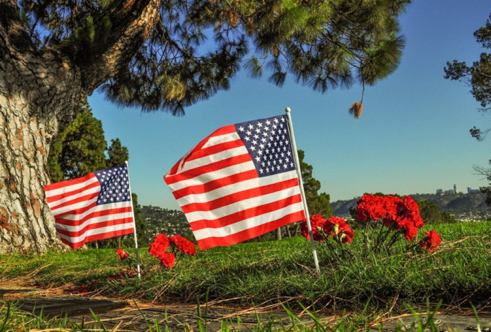 Pay tribute to our fallen heroes. Memorial Day Ceremony photo courtesy of Forest Lawn