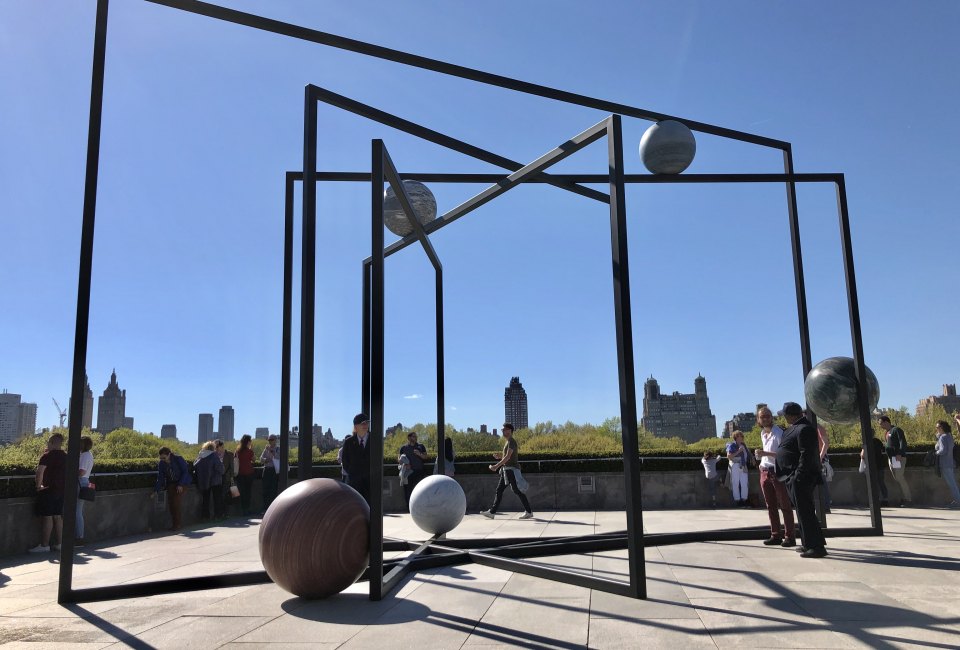The Rooftop Garden at the Met is a treat and stunny photo-op in any season.