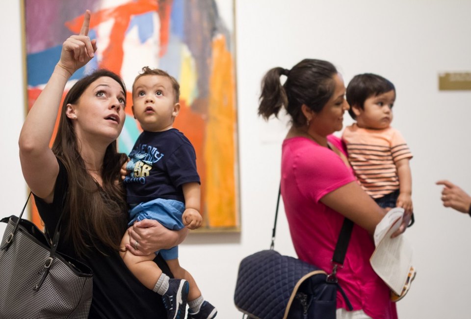 Indulge in some family time at the Museum this Sunday. Photo courtesy of Trish Badger, Museum of Fine Arts, Houston. 