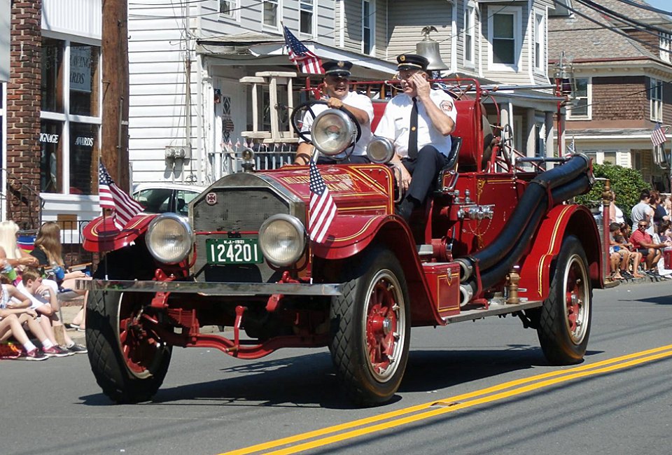 Milltown's 4th of July celebration kicks off with a good, old-fashioned parade through town. Courtesy of the organizers