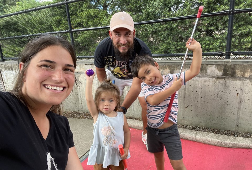 Mini golf is a family-friendly activity for all ages to enjoy.  Photo provided by Kelly Patino
