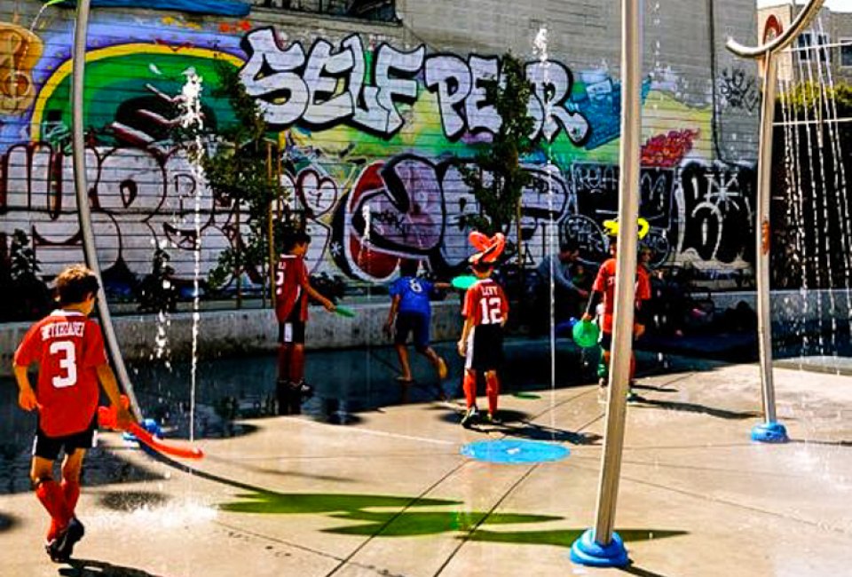 Best splash pads in San Francisco: Mission Playground