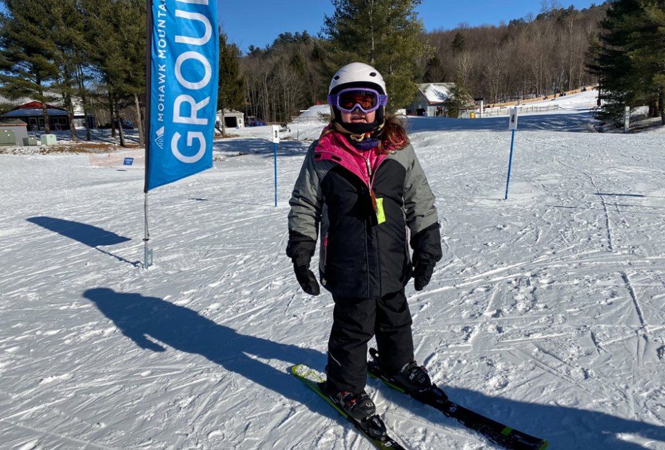 Kids can't get enough of the slopes at Mohawk Mountain. Photo courtesy of Ally Noel