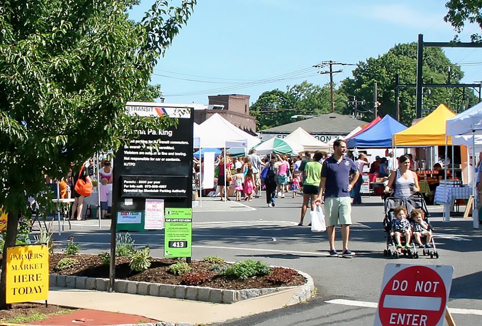 Browse the Montclair Farmer's Market for local produce and goods. Photo courtesy of the market