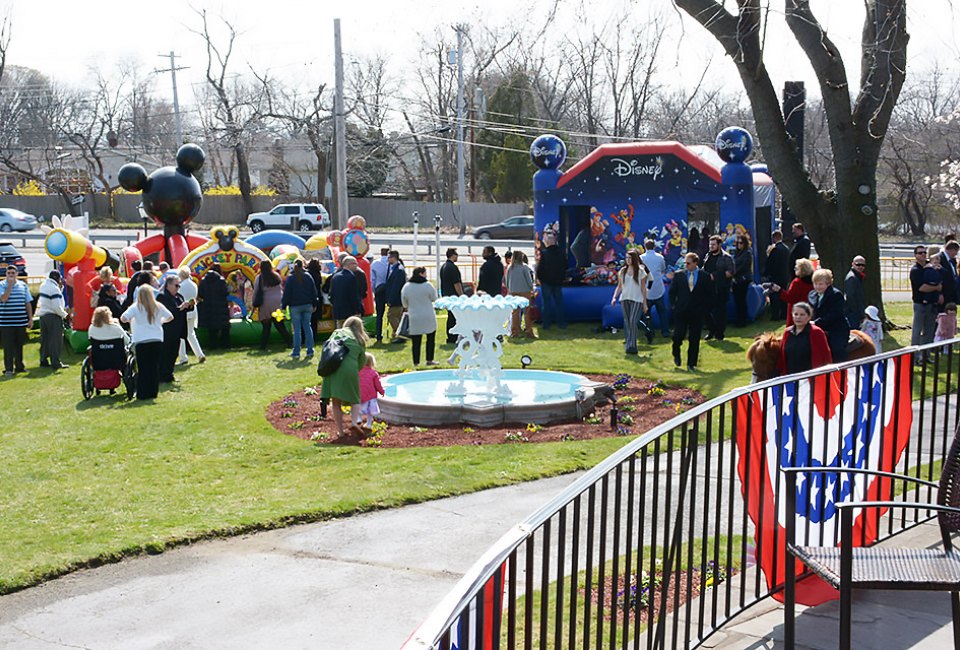 Stick around to play outside after Mother's Day brunch at The Milleridge Inn