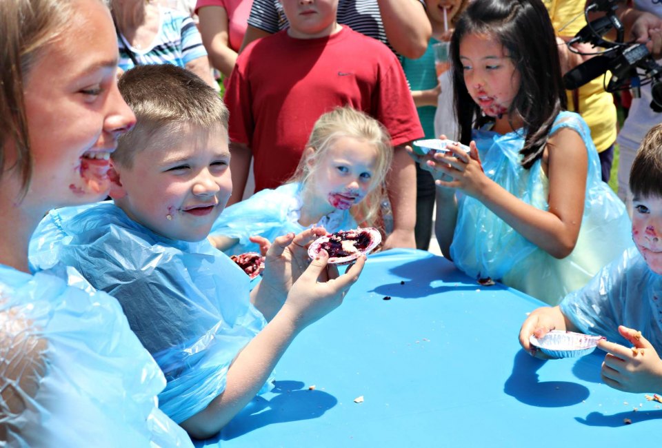Blueberry pie is the dish of the day at the Mount Dora Blueberry Festival. Photo courtesy of the spring festival