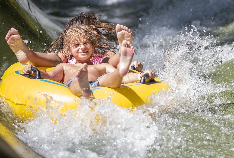 Mountain Creek's outdoor water park offers action-packed fun during the summer.