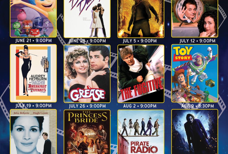 The Wine Bin Summer Movie Nights 2025